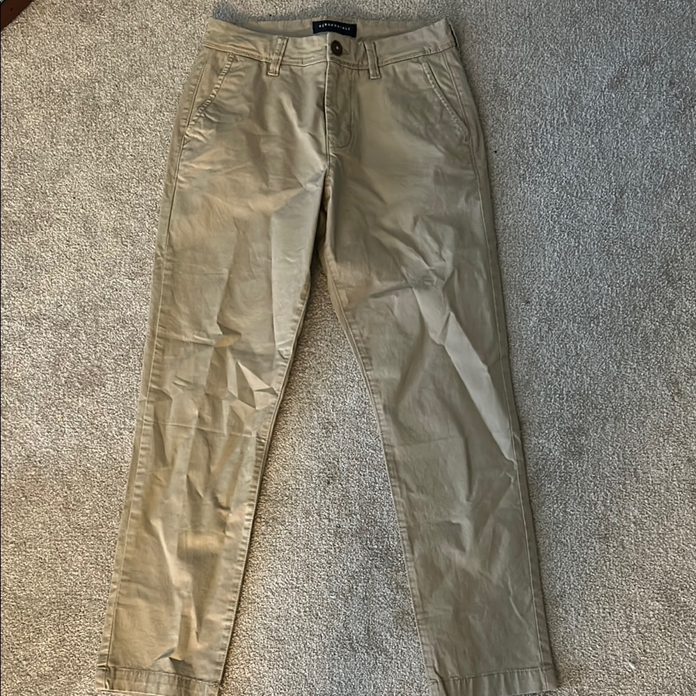 Aeropostale Tan Chinos